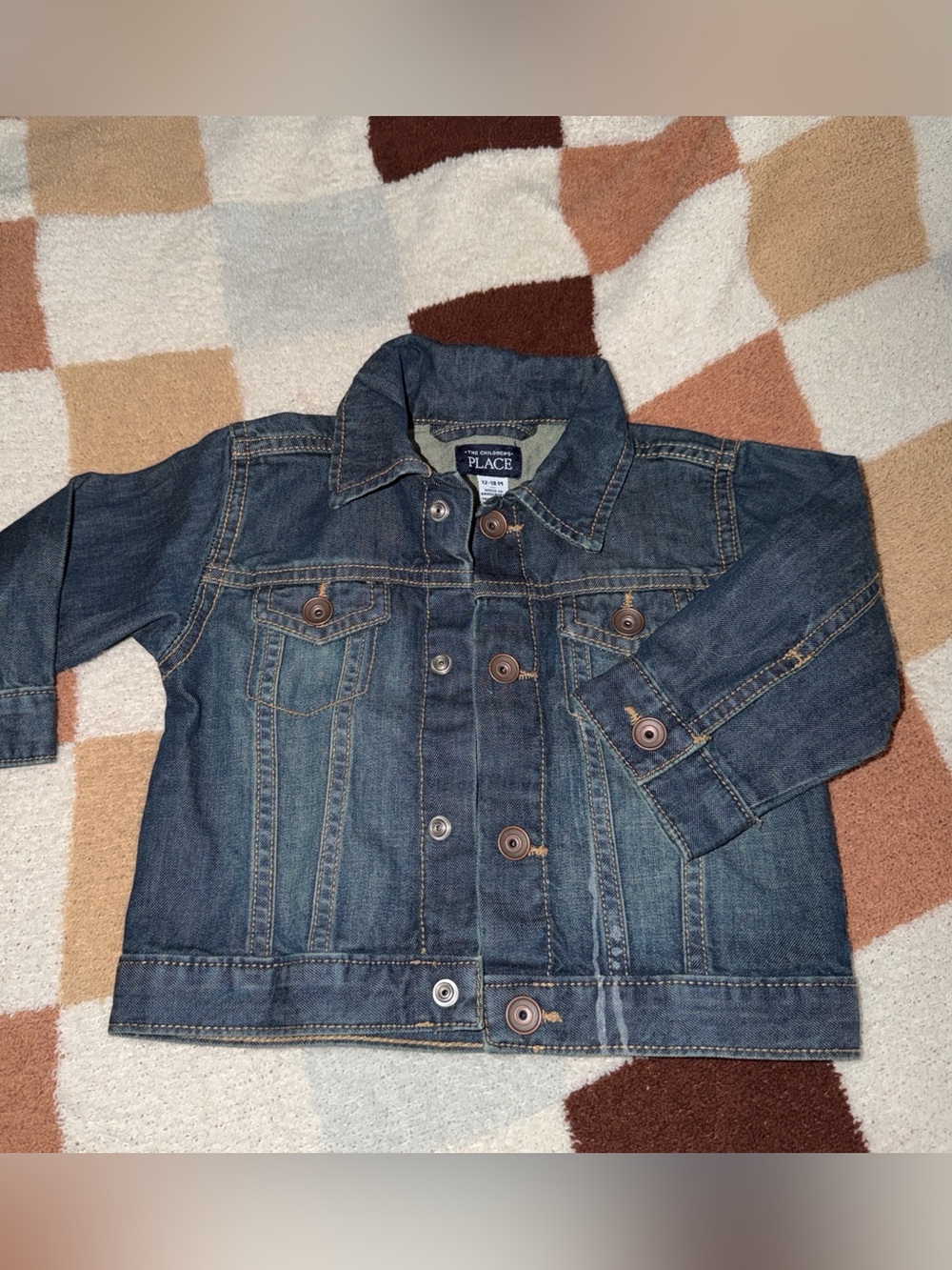 The Children's Place Indigo Blue Denim Jean Jacket for Kids